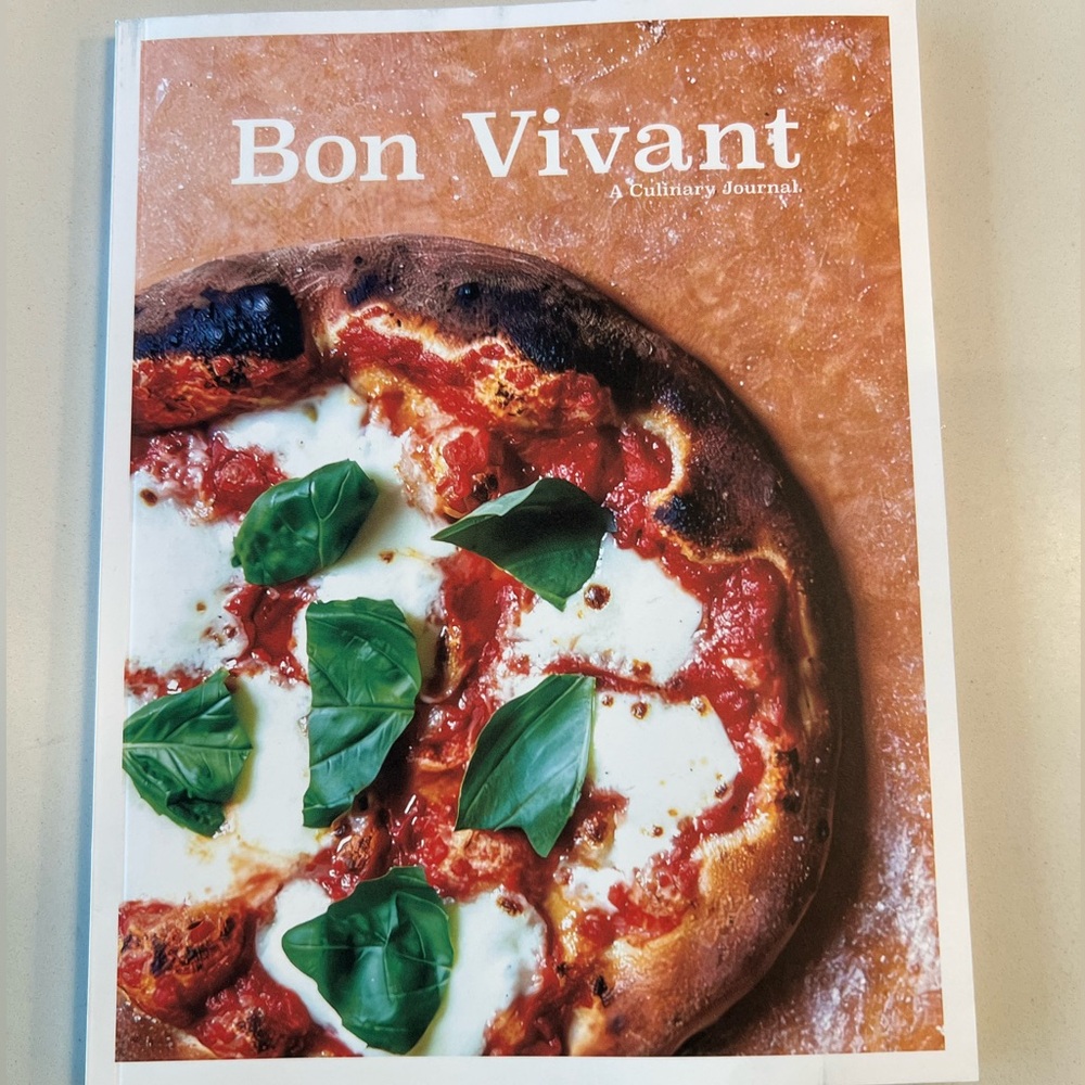 Bon Vivant Culinary Journal Issue 5 Pizza Cookbook NWOT